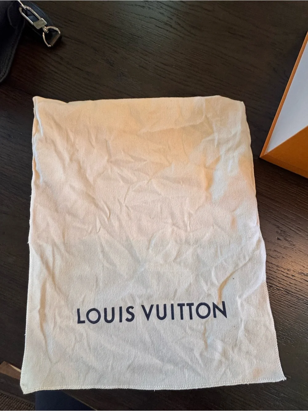 Brand new Louis Vuitton Black Buci bag with 2 Louis Vuitton straps.